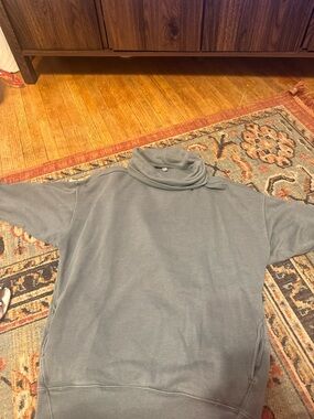 aerie Slate Gray Turtleneck Pullover